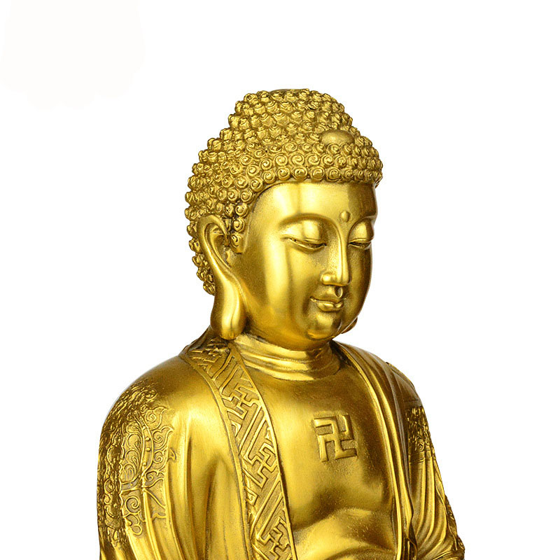 Tượng Thích Ca Mâu Ni Phật bằng đồng thau phong thủy Tâm Thành Phát