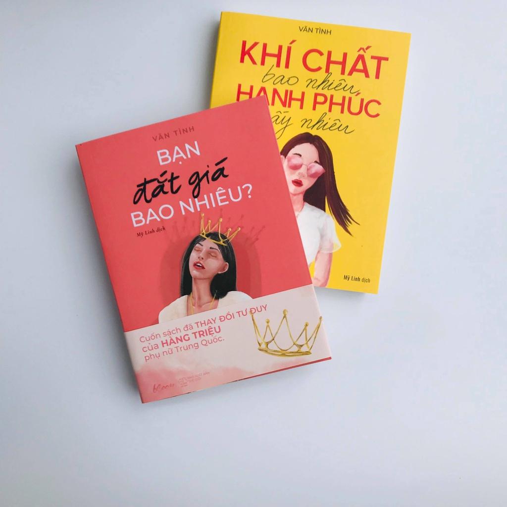 Sách - Combo 2 cuốn Bạn Đắt Giá Bao Nhiêu? + Khí Chất Bao Nhiêu, Hạnh Phúc Bấy Nhiêu