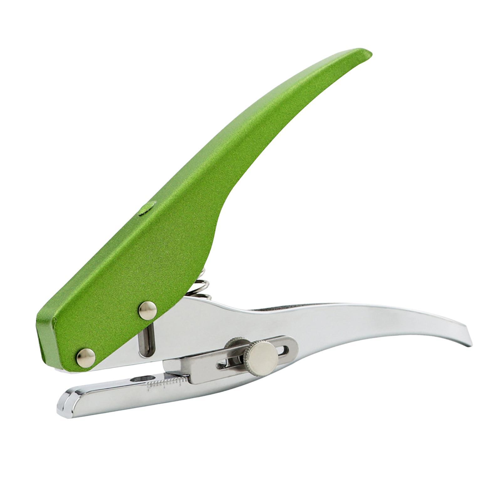 Round Hole Punch Punching Tool Portable Handhed Plier Paper Puncher Hole Puncher Single Shape for Office, Chipboard, Tag, DIY Craft, Card Making