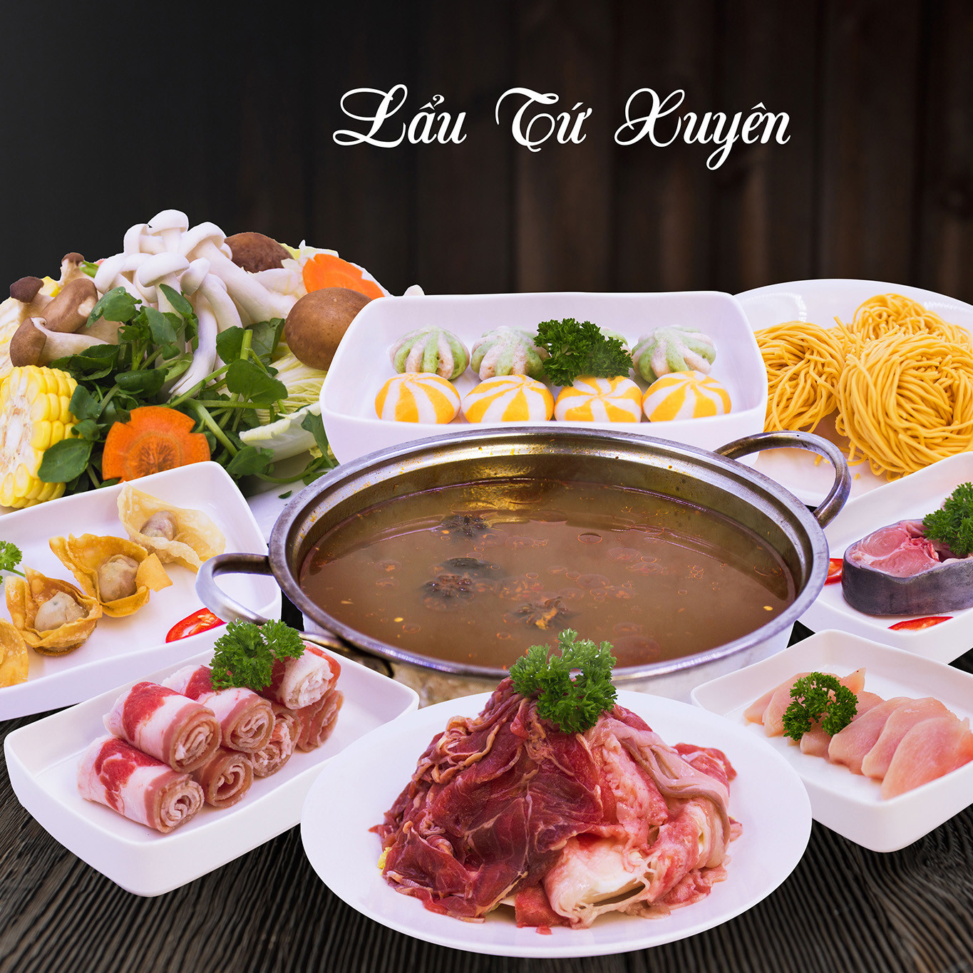 Hình ảnh Goimon.net - Hotpot House - 1 Trong 6 Set Lẩu Nhiều Hương Vị Lựa Chọn Dành Cho 2-3 Người