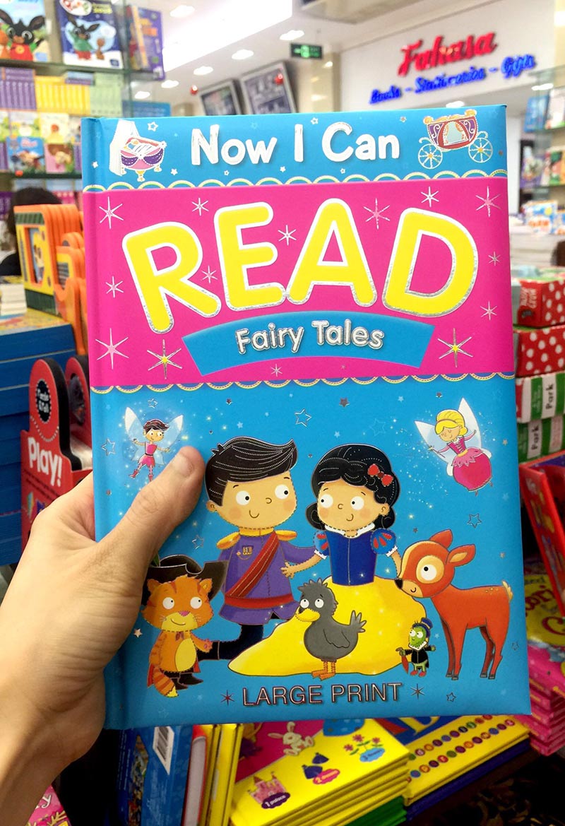 Now I Can Read - Fairy Tales (Padded)