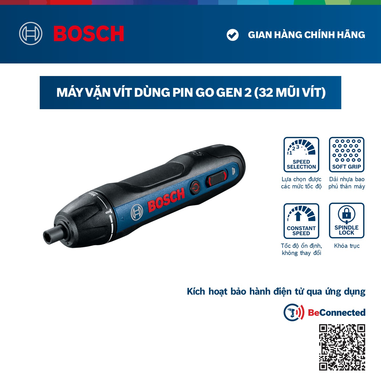 Máy vặn vít Bosch GO Gen 2