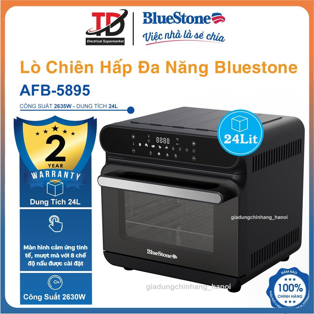 Nồi Chiên Hấp Đa Năng Bluestone AFB-5895, 24Lit- 2600W, Hấp Chiên 2in1, Hàng Chính Hãng