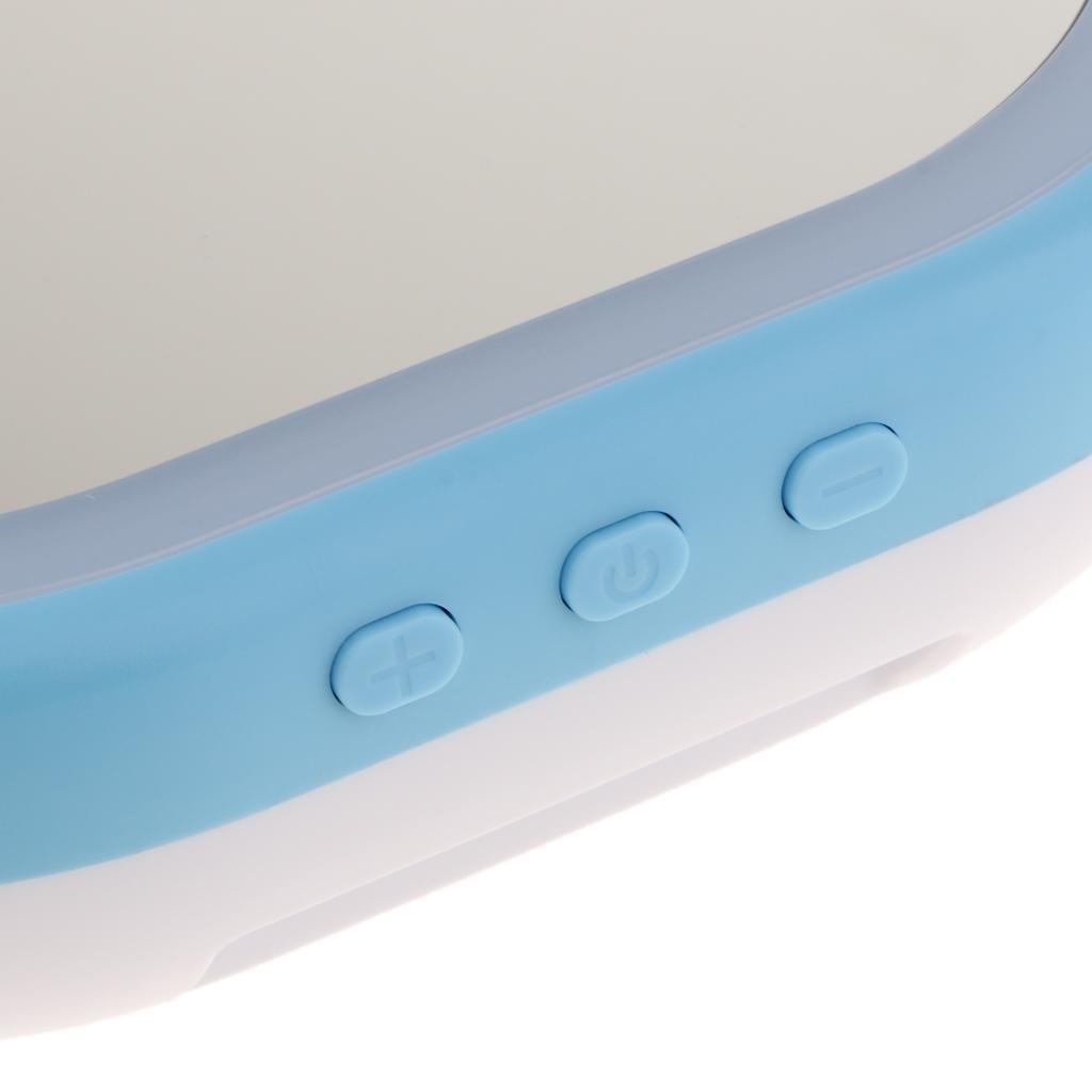 Wireless Bluetooth Speaker USB FM  LED Makeup Mirror Audio