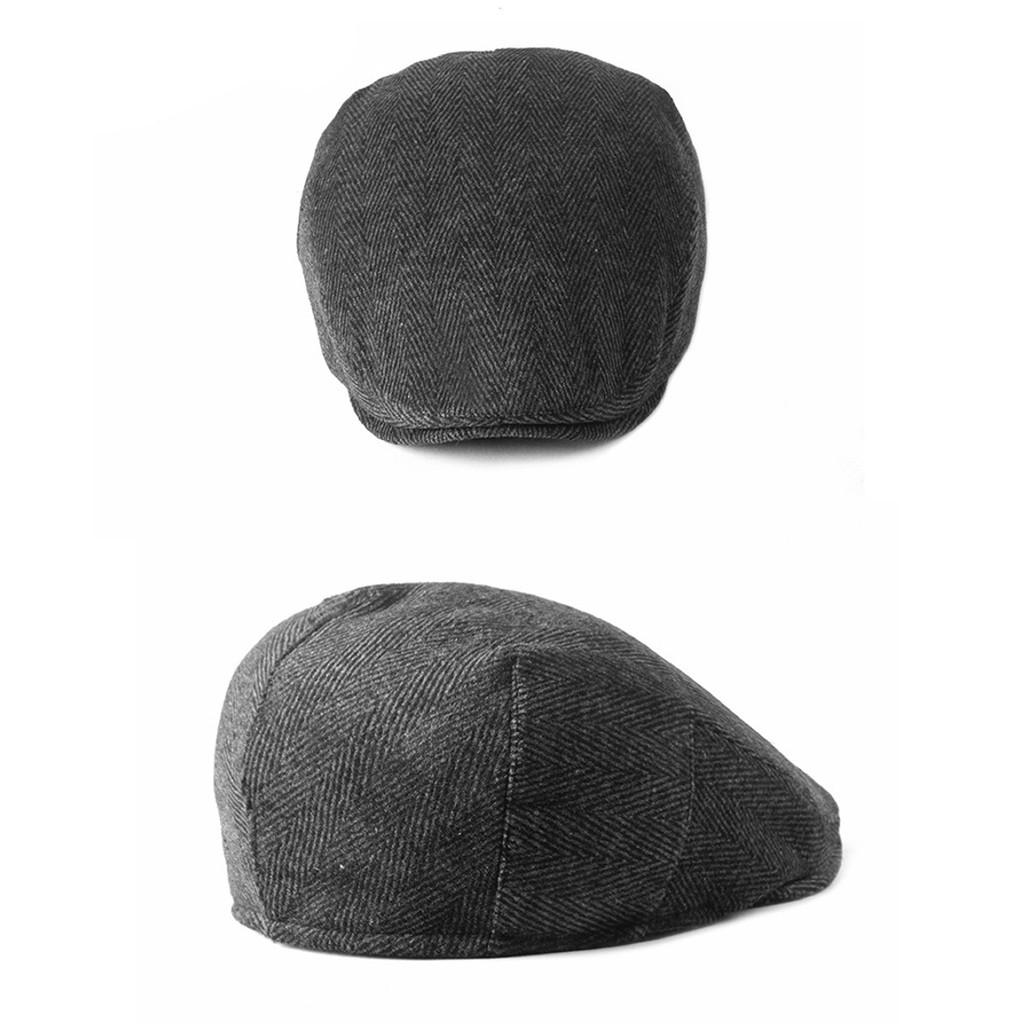Mũ nồi beret, nón nồi trơn (không che tai) – chất liệu cotton, kiểu dáng basic cổ điển dành cho nam