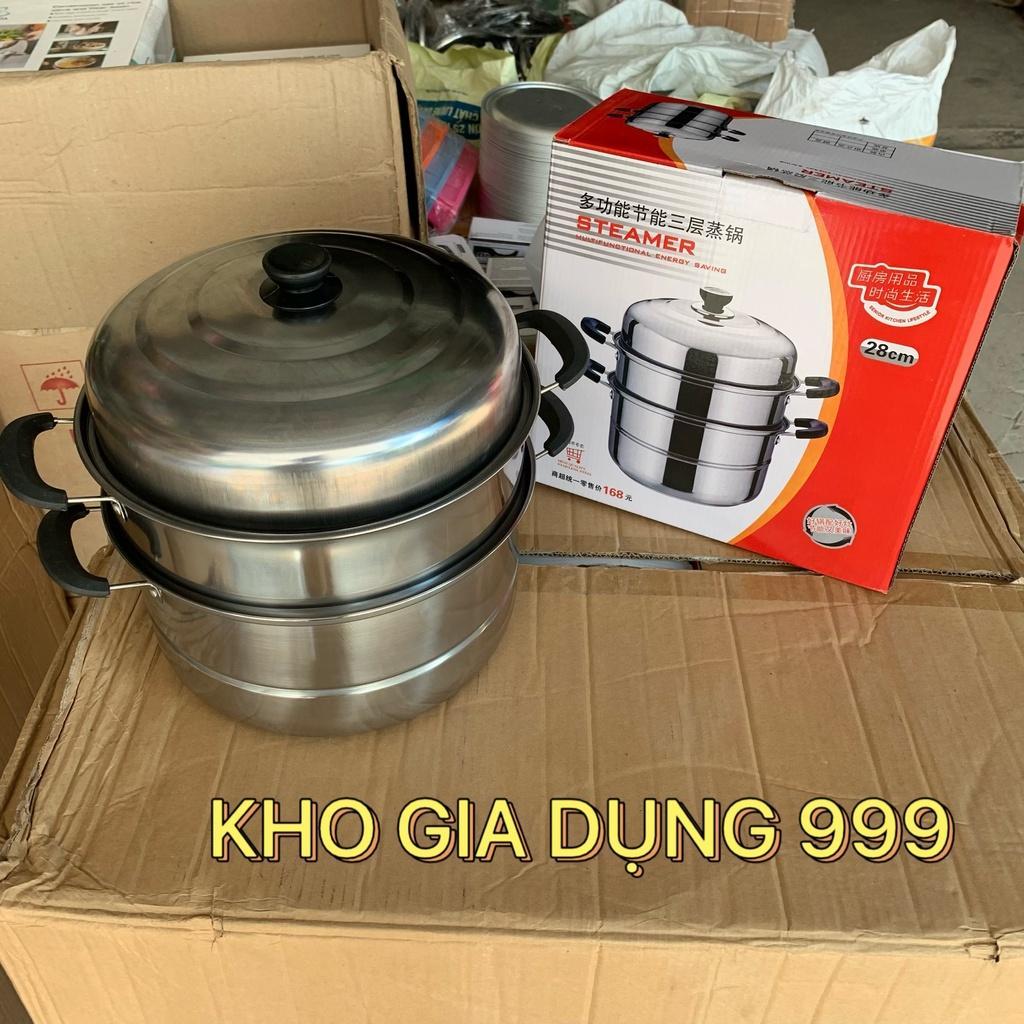 NỒI HẤP INOX 3 TẦNG ĐA NĂNG