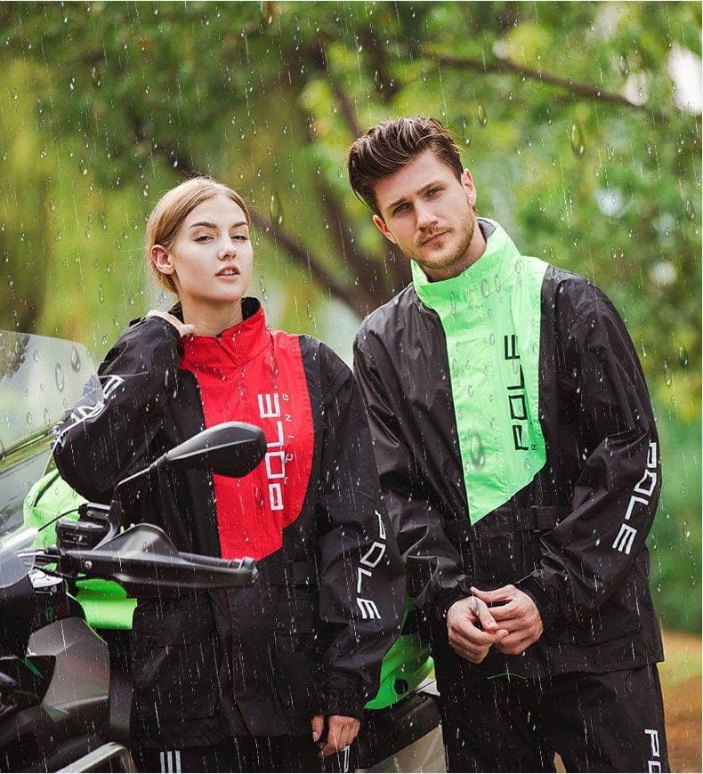 Áo mưa 2 lớp cao cấp Pole racing