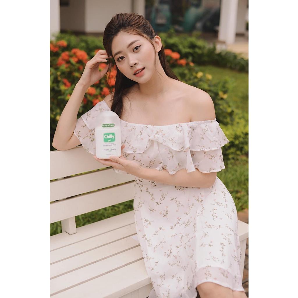Combo 2 Dung dịch vệ sinh phụ nữ Chilly Gel - Se se lạnh, bùng tươi mát - số 1 tại Italy -