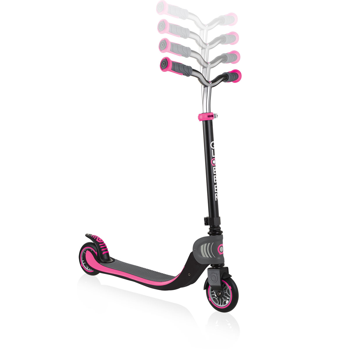 Xe Trượt Scooter GLOBBER FOLDABLE FLOW 125 – Đen/Hồng