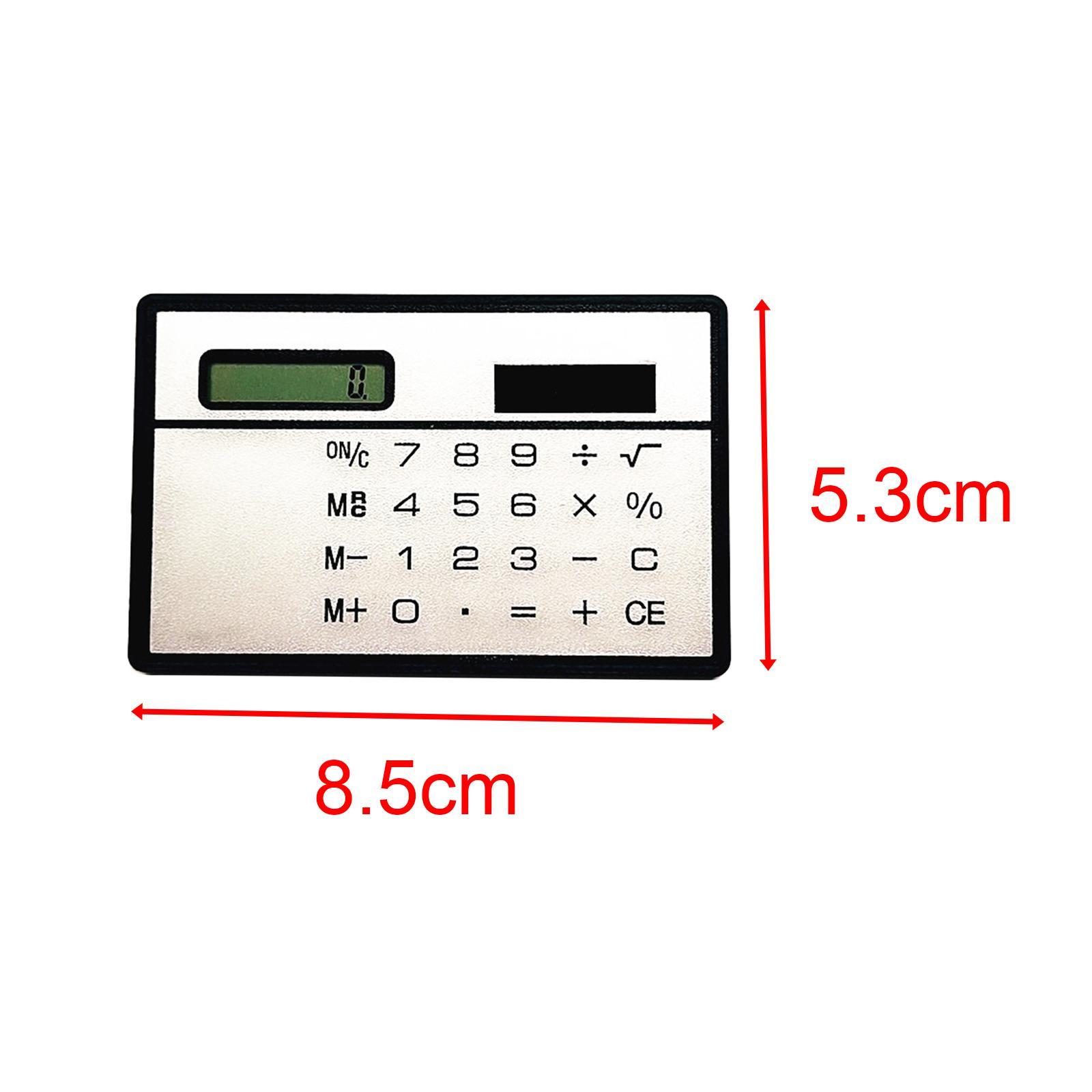 8 Digit Calculator Big Buttons Basic Calculators for Desktop Office Business