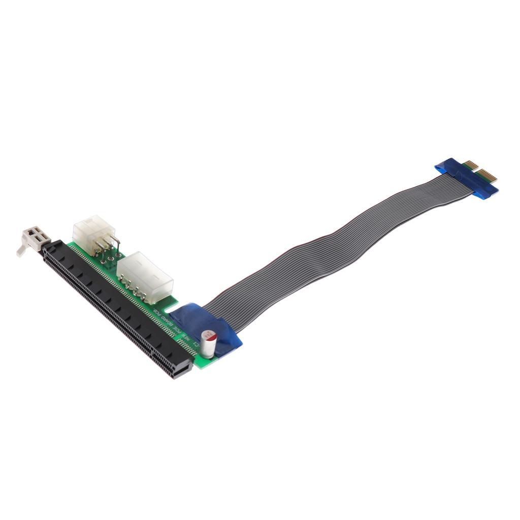 Video Graphics Card  Riser Card x1 to x16 Adapter Cable 200mm