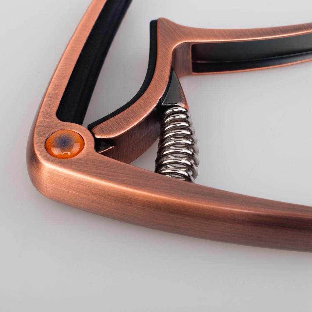 Zinc Alloy Guitar Capo Tuner Quick Change Key Clamp