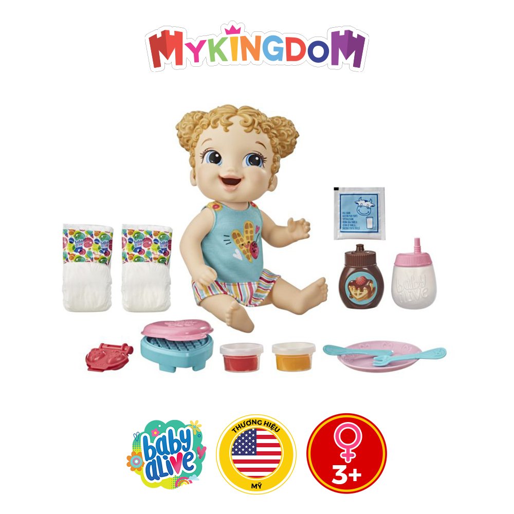 Đồ Chơi Bé Lisa tập làm bữa sáng BABY ALIVE E8974