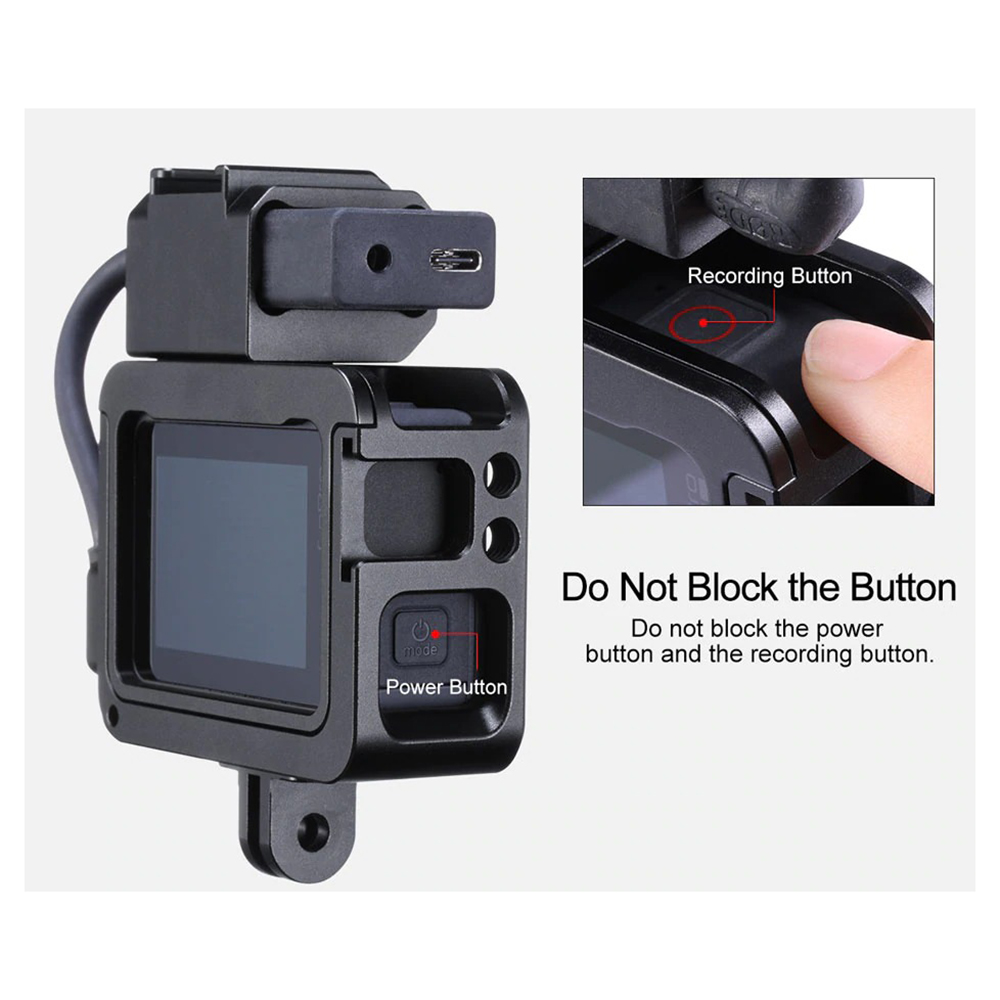 Khung dành cho máy quay hành trình GoPro Hero 5 6 7 Ulanzi V3 Pro Case (FUEC5) - Hàng chính hãng