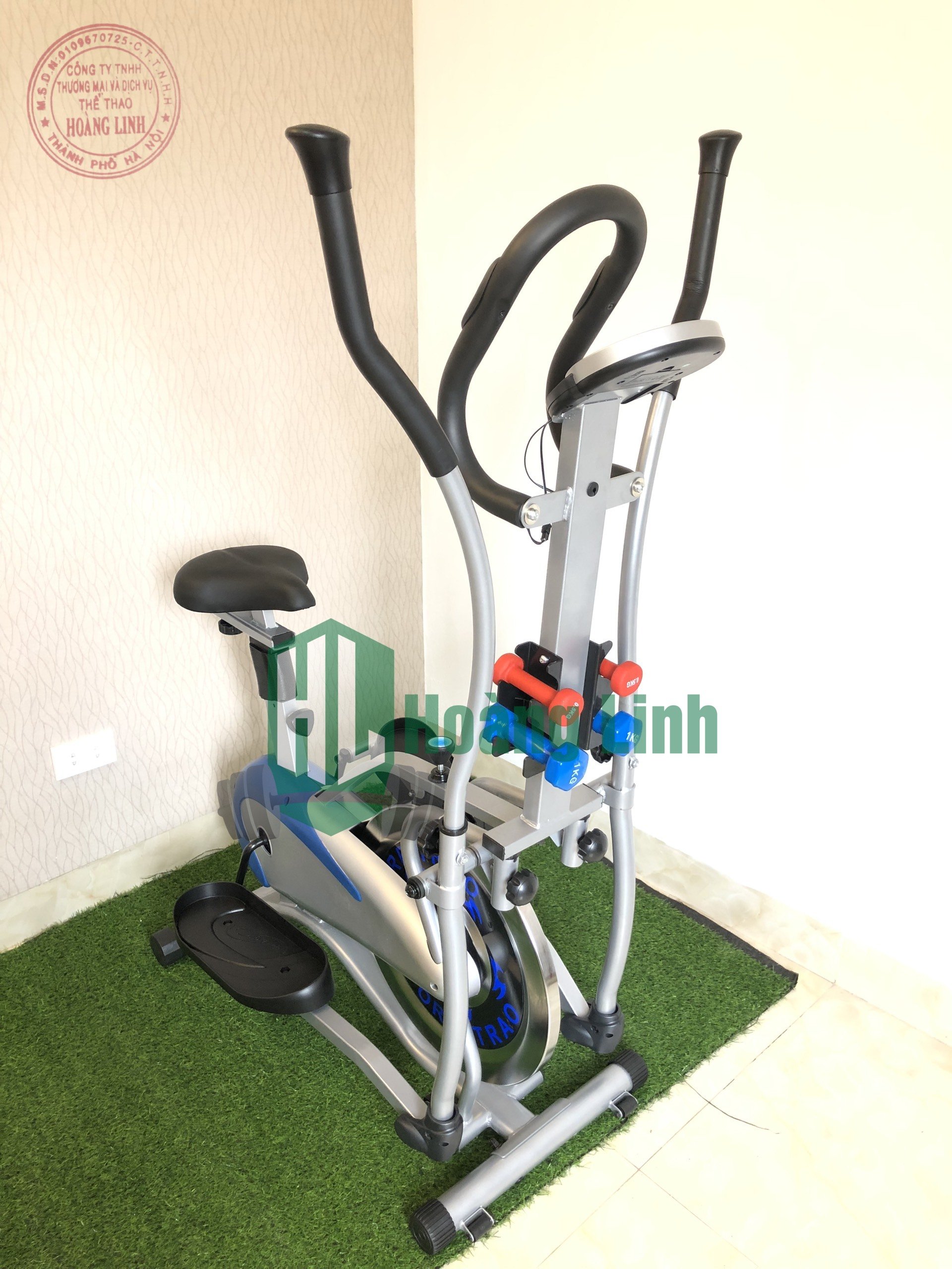 XE ĐẠP THỂ DỤC TOÀN THÂN CHÍNH HÃNG ORORBITRAC GIÁ CỰC SỐC  - tập cardio, tập gym