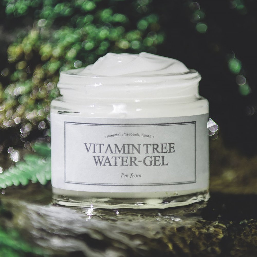 Gel Dưỡng Ẩm Cho Mọi Loại Da I'm from Vitamin Tree Water Gel 75g + Tặng Kèm 1 Băng đô nhung tai mèo (màu ngẫu nhiên)