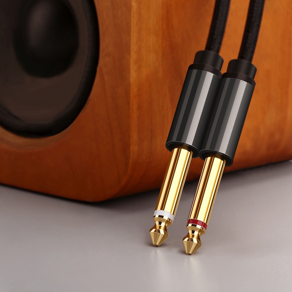 Cáp Âm Thanh Nổi Hi-Fi Wiwu 3.5mm Stereo Aux Cable YP01 Chất Lượng Âm Thanh Trung Thực, Đường Truyền Ổn Định - Hàng Chính Hãng