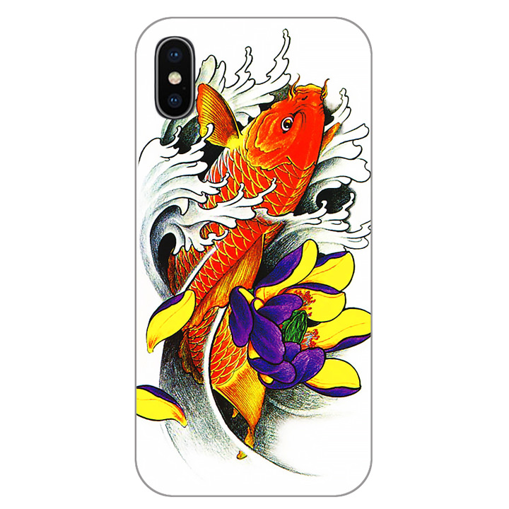 Ốp lưng dẻo cho Apple iPhone X_Fish 06