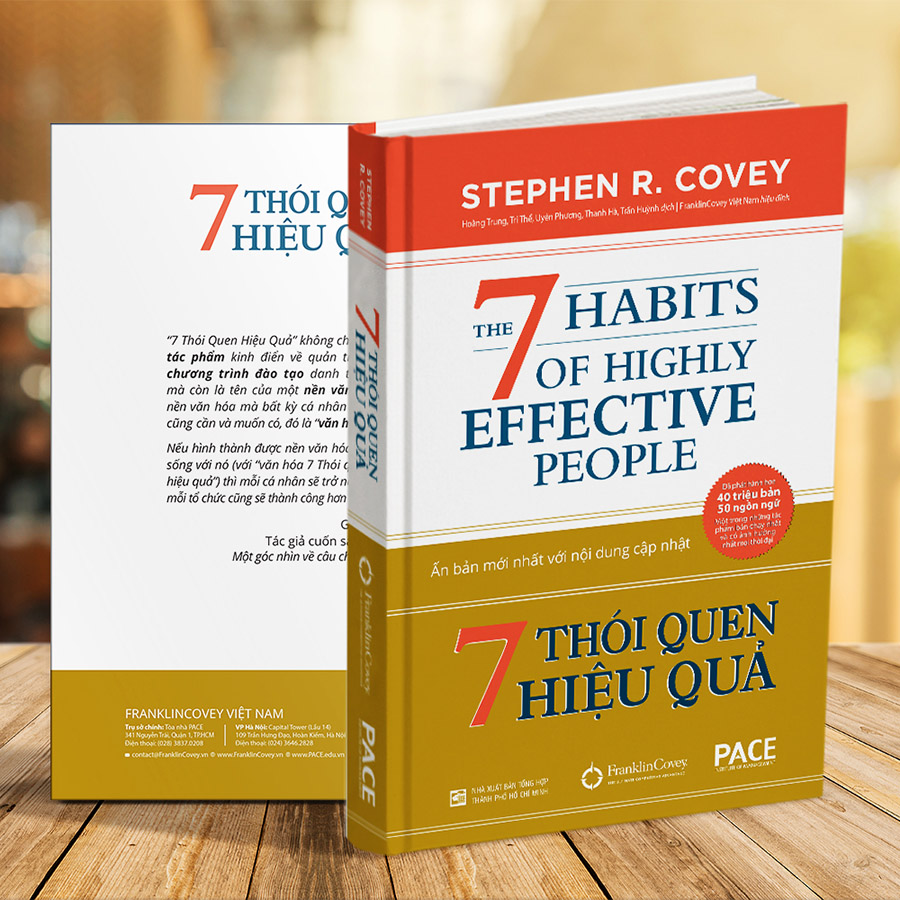 Sách PACE Books - 7 Thói quen hiệu quả (The 7 Habits Of Highly Effective People) (Tái Bản) - Stephen R. Covey