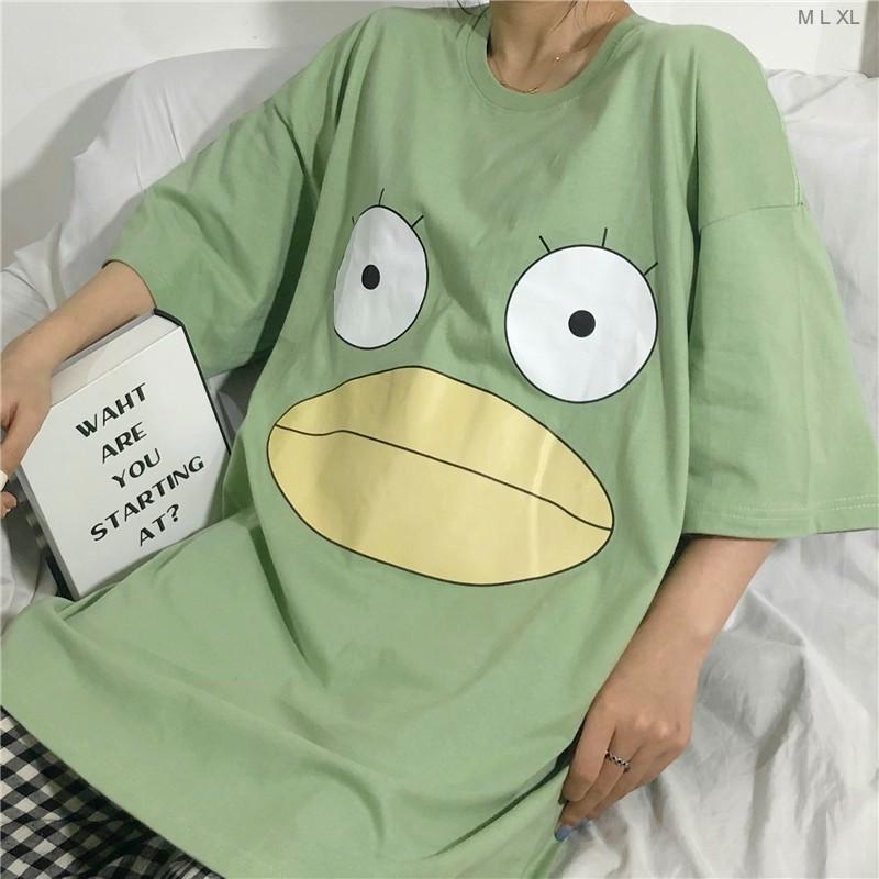 Áo Thun Tay Lỡ Form Rộng MẮT MÔI VỊT Unisex