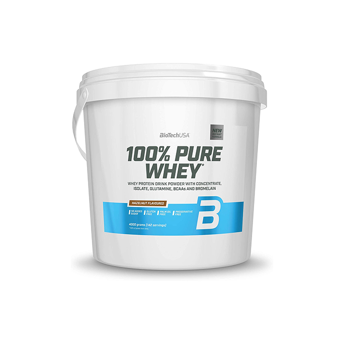 Sữa Tăng Cơ BiotechUSA 100% Pure Whey – Thùng 4Kg