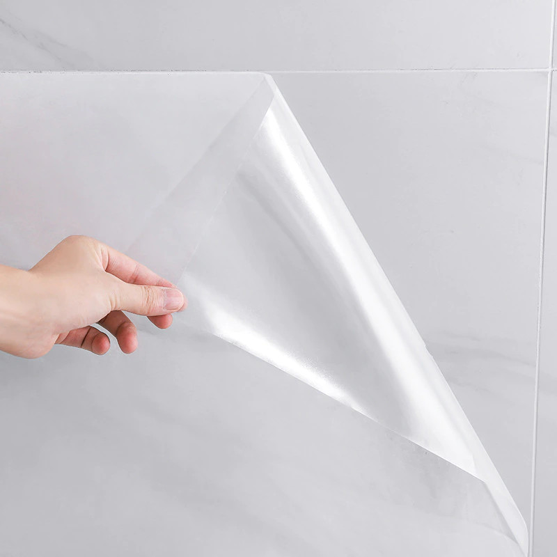 Giấy dán tường chống dầu mỡ trong suốt 60cm x 3m