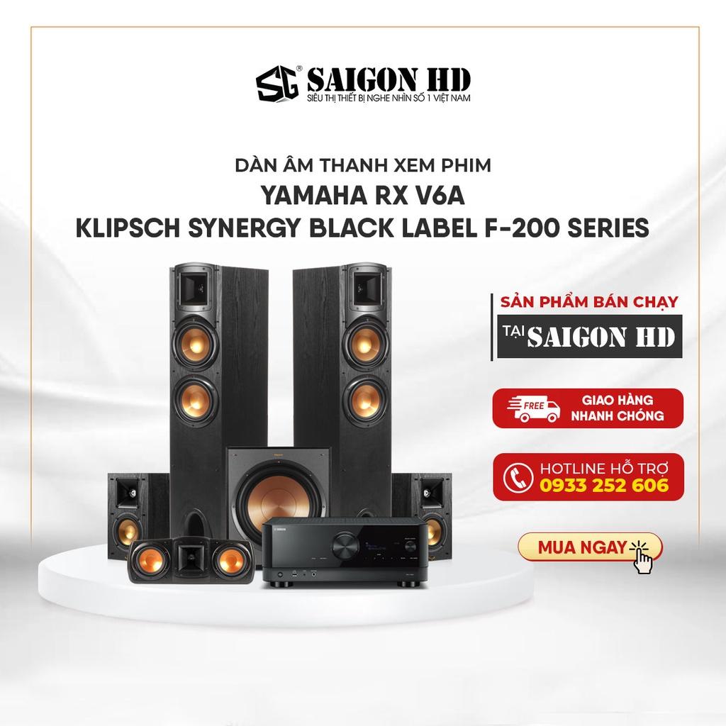 Dàn âm thanh xem phim YAMAHA RX V6A - KLIPSCH F200 - C200 - B100 - KLIPSCH R 120SW - Hàng chính hãng, giá tốt