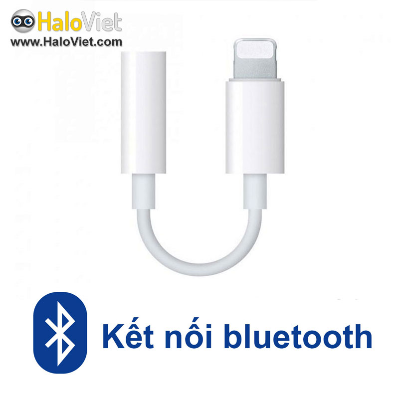 Dây cáp chuyển đổi từ cổng sạc sang jack cắm tai nghe 3.5mm cho iPhone / iPad / Android cao cấp - Hàng Nhập Khẩu