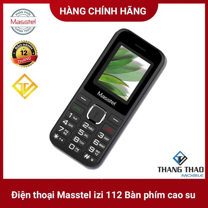 Điện thoại Masstel Izi 112 2 sim 2 sóng - Hàng chính hãng