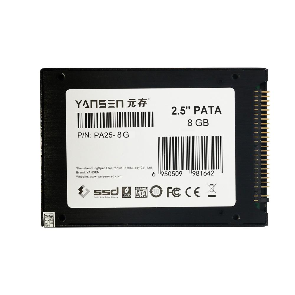 Ổ cứng thể rắn SSD kỹ thuật số MLC cho PC Máy tính xách tay KingSpec PATA 2,5 "2,5 inch