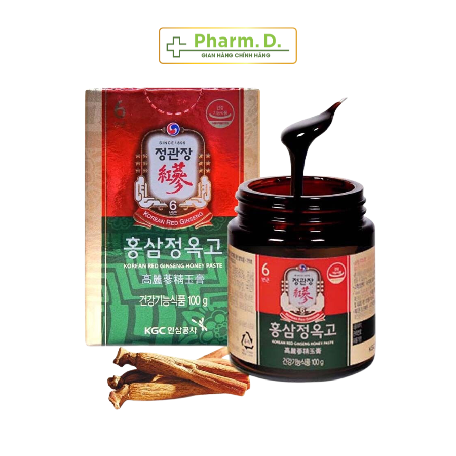 Tinh Chất Hồng Sâm Mật Ong Cô Đặc KGC Cheong Kwan Jang Korean Red Ginseng Honey Paste (Hũ 100g)