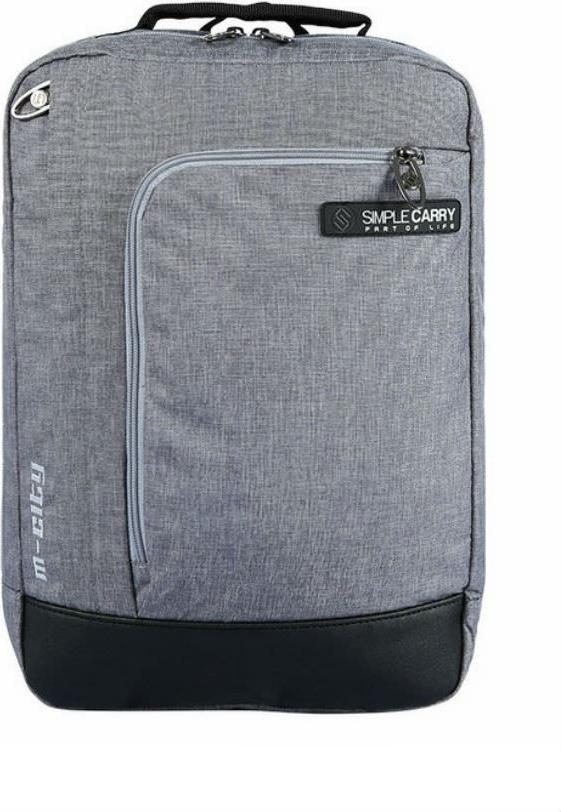 Balo Simplecarry M-CITY (34 x 24cm) - Grey