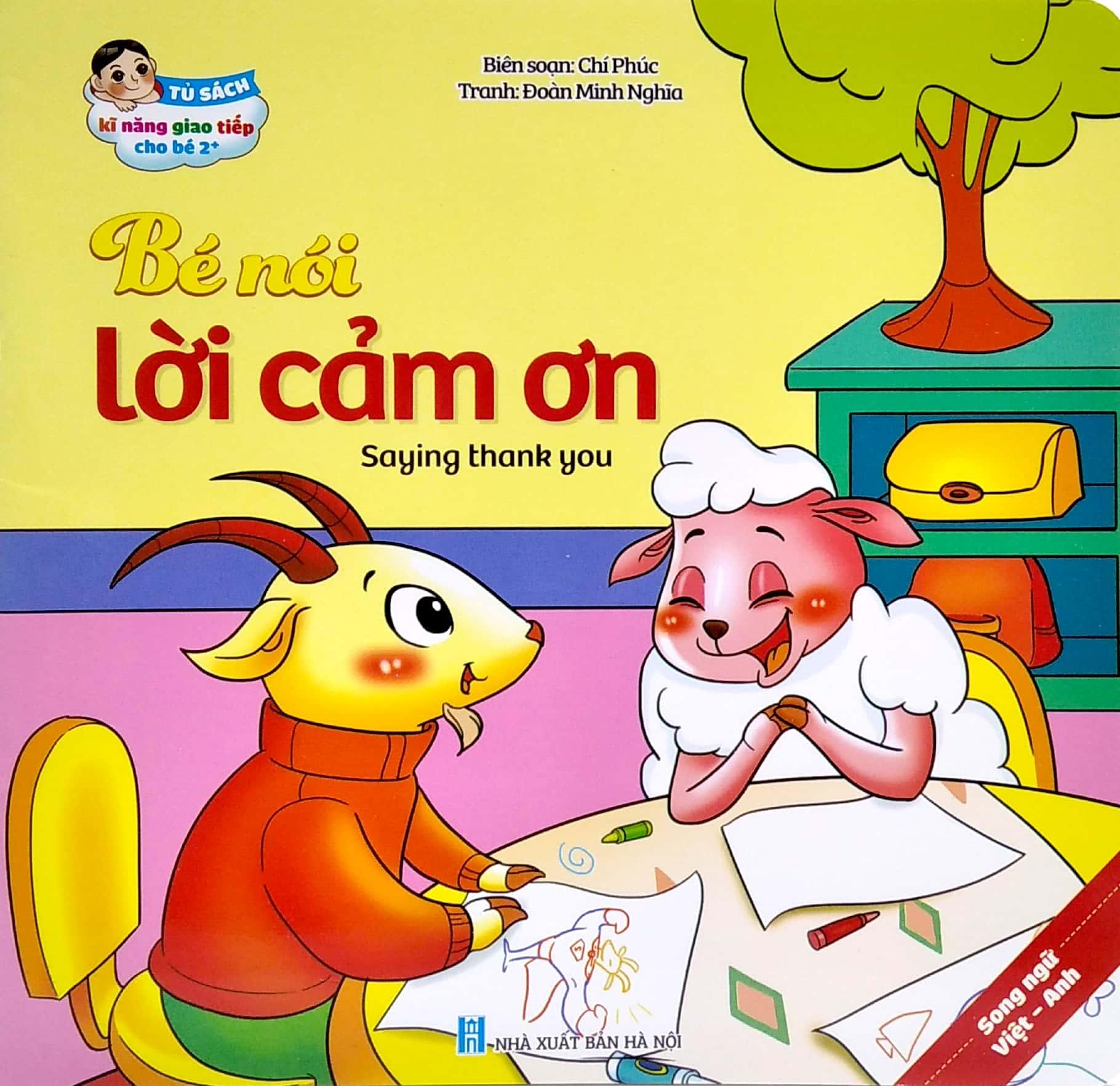 Bộ Túi Truyện Tranh Kỹ Năng Giao Tiếp Ứng Xử Cho Bé - Phiên Bản Song Ngữ Việt - Anh