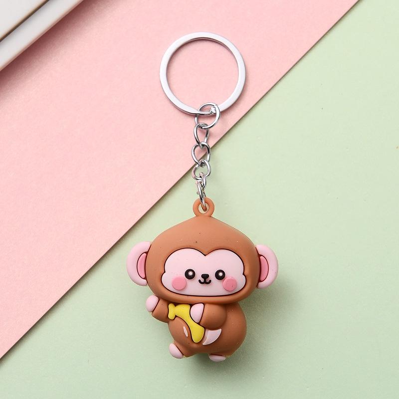 Móc khóa con vật đáng yêu làm quà tặng