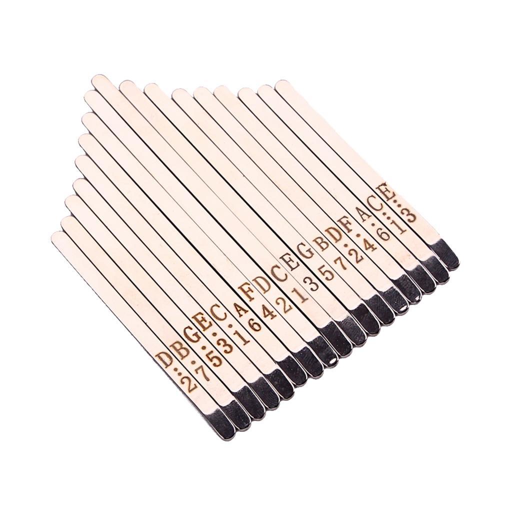 Steel Keys for 17 Key African Thumb Piano Finger Percussion Keyboard