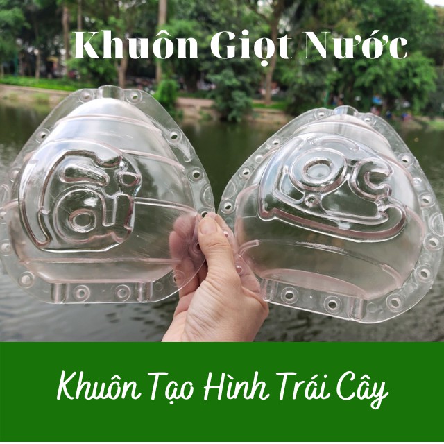 Khuôn tạo hình trái bưởi hình giọt nước Tài Lộc