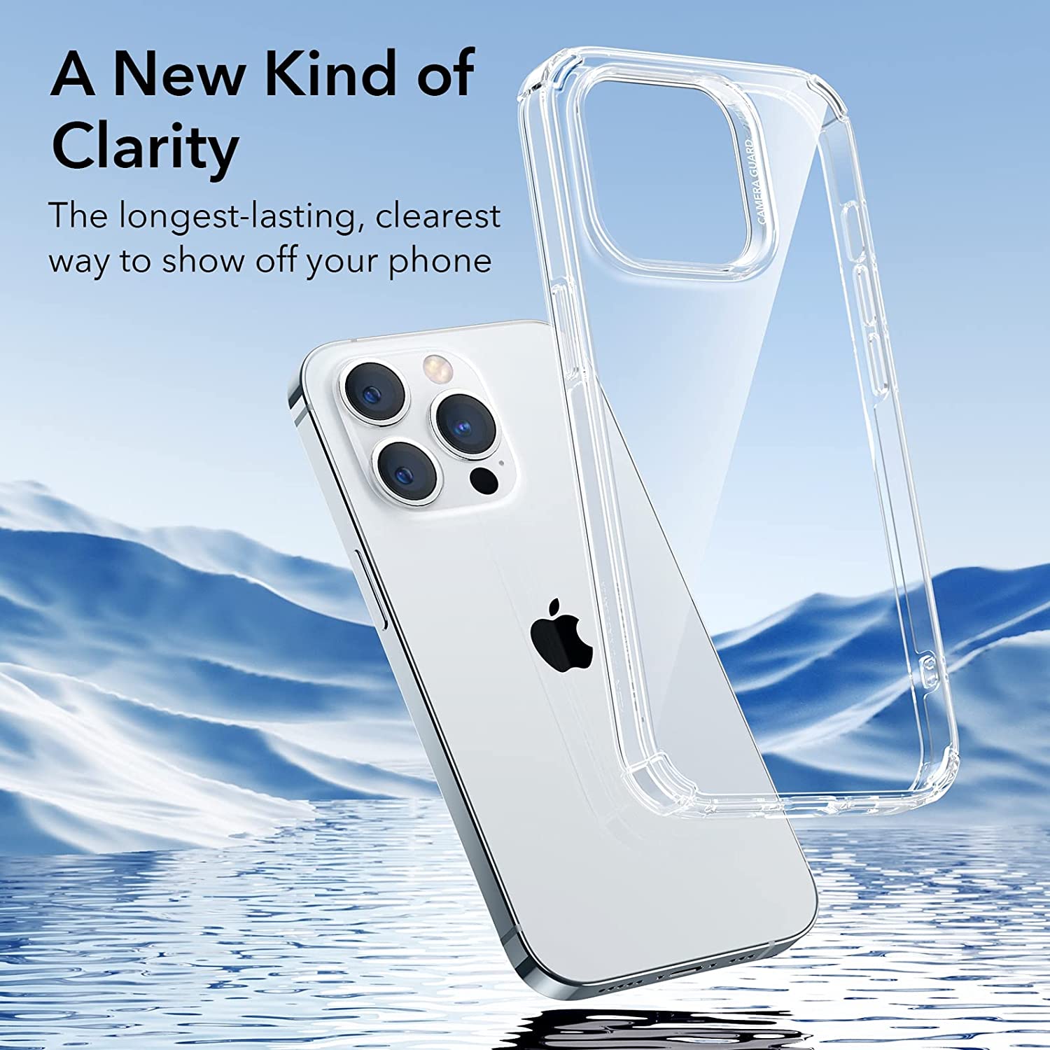 Ốp Lưng cho iPhone 14 Pro / iPhone 14 Pro Max ESR Krystec Clear Case - Hàng Chính Hãng
