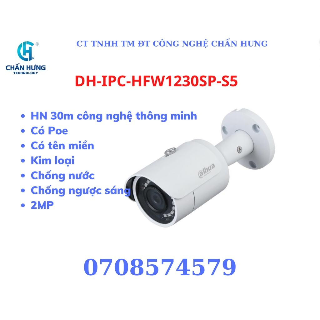 Camera IP 2.0MP DAHUA IPC-HFW1230SP-S5 - Hàng chính hãng