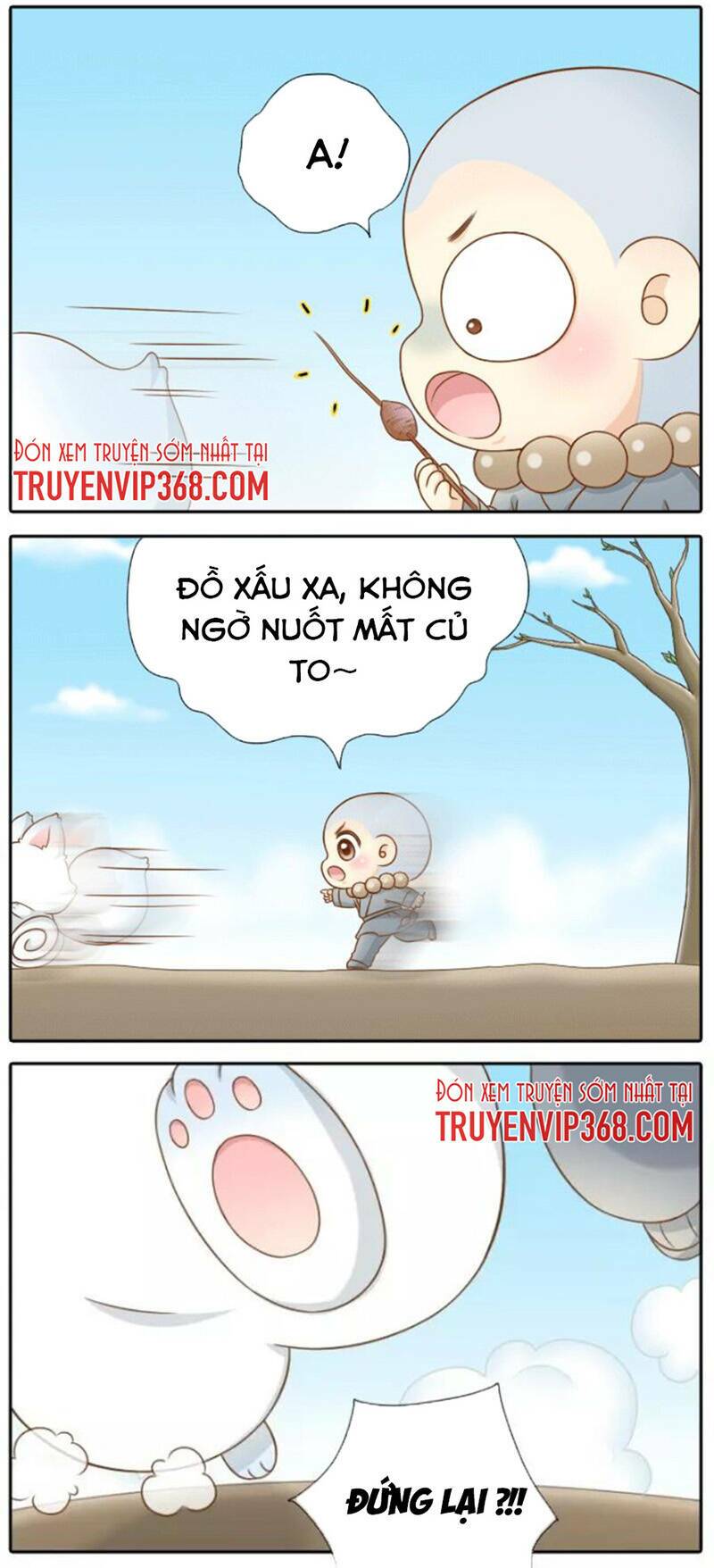 tiểu hoà thượng - chào mừng đến trấn yêu quái chapter 31 4