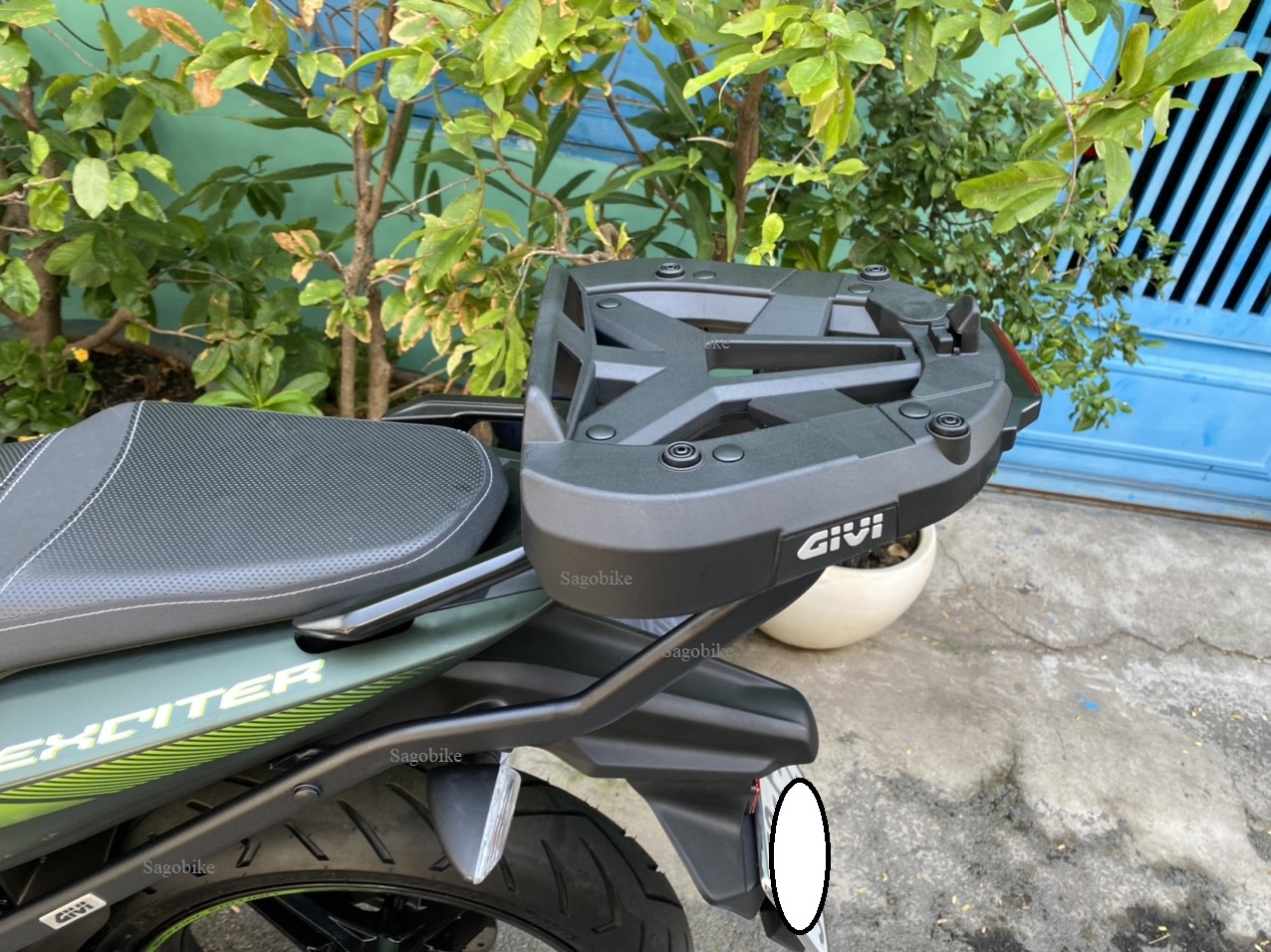 Baga Givi HRX Exciter 155 VVA, baga HRX Exciter 155/Y16ZR