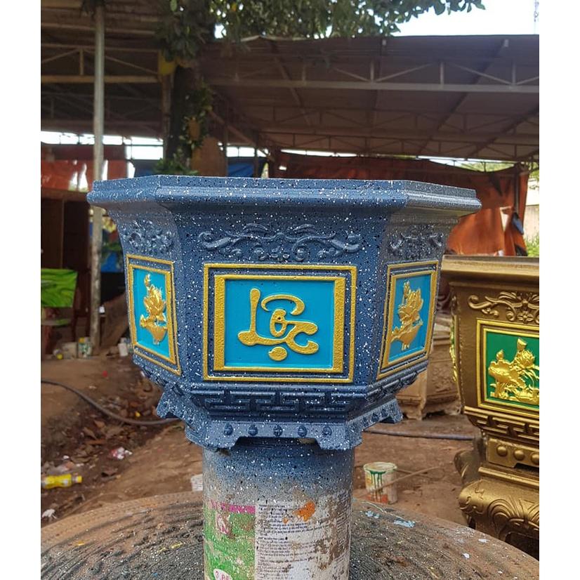 Khuôn đúc chậu lục giác 38