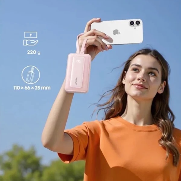 Pin Sạc Dự Phòng Anker Zolo A110L 10.000mAh 35W Kèm 2 Cáp USB-C - Hàng Chính Hãng