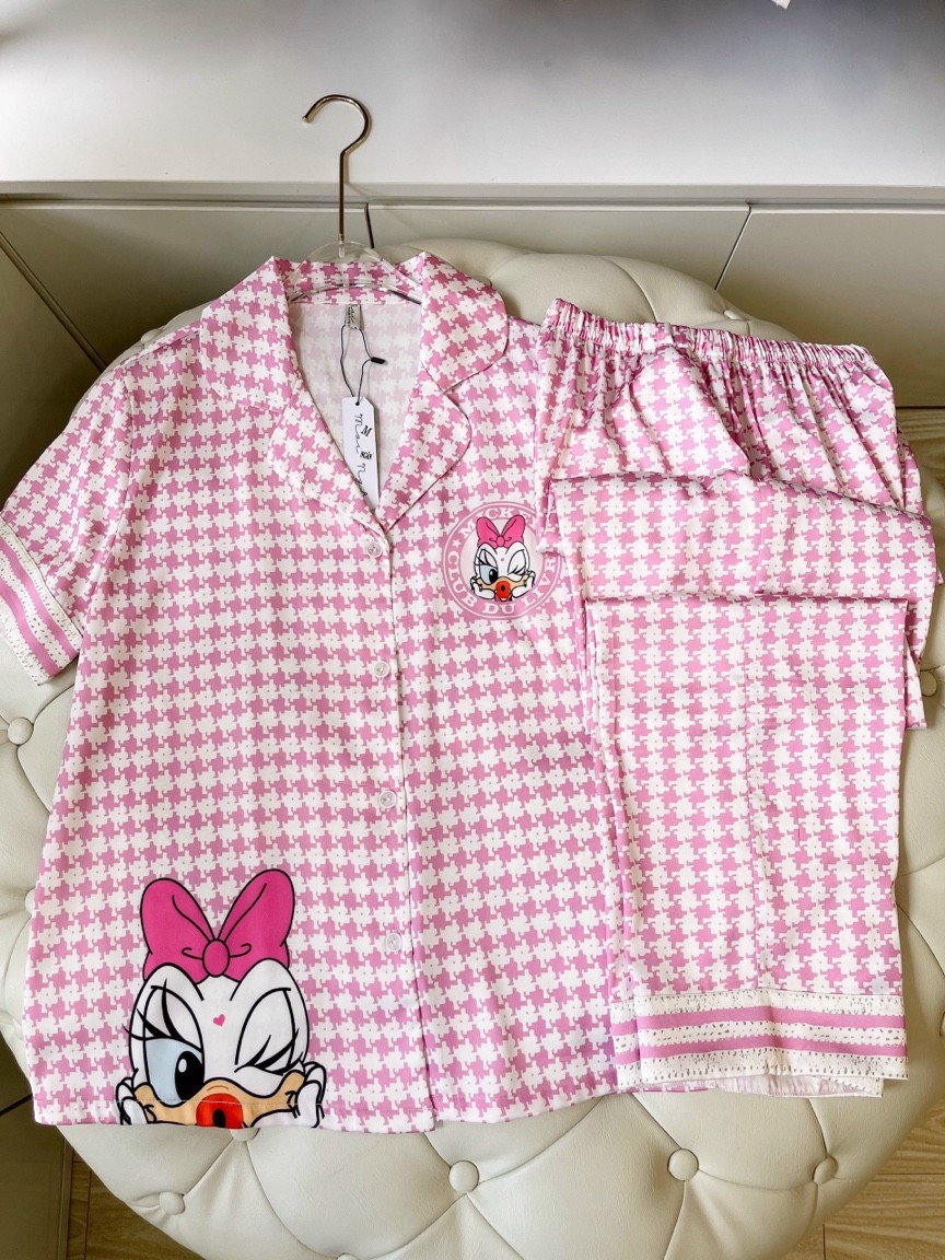 Đồ Bộ Lụa/Satin Pijama Quần Dài Mặc Ở Nhà Nữ - Bộ Ngủ Nữ Tiểu Thư Cộc Tay Mặc Mùa Hè, Thu Đông, Nhiều Mẫu Dễ Thương