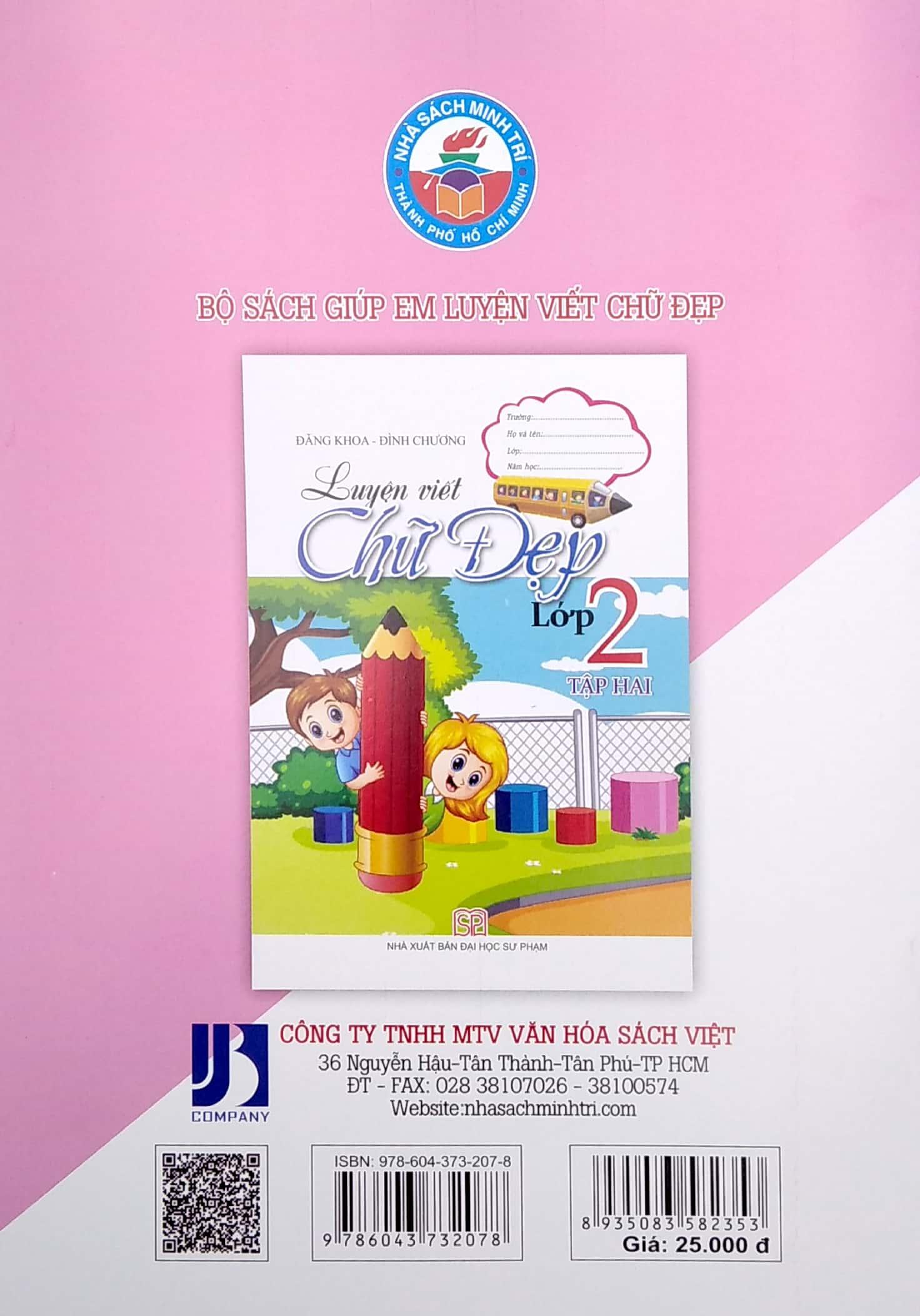 Luyện Viết Chữ Đẹp Lớp 2 - Tập 1