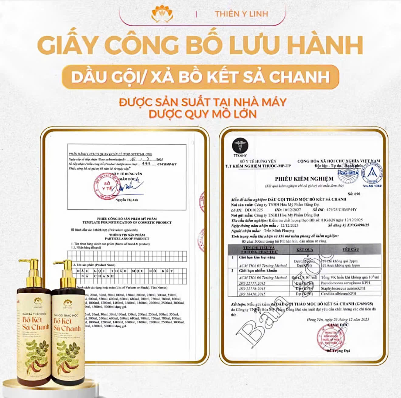 Combo Gội Xả Bồ Kết Sả Chanh thảo mộc giảm tóc bết, sạch nhờn cả ngày.