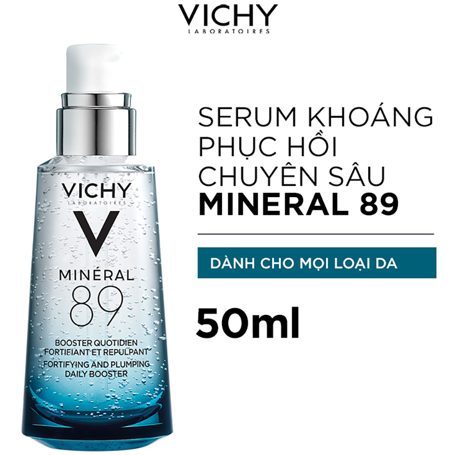 Bộ Serum Khoáng Phục Hồi Chuyên Sâu Và Ngăn Ngừa Lão Hoá Vichy Mineral 89