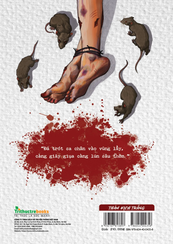 Sách - Thảm Kịch Trắng - Tác giả Kim Tam Long - Tritthuctrebooks