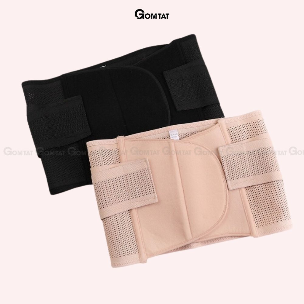 Đai nịt bụng chống cuộn sau sinh, gen nịt bụng dán định hình giãm mỡ eo thon có lỗ thông hơi - DAINITBUNG - V03