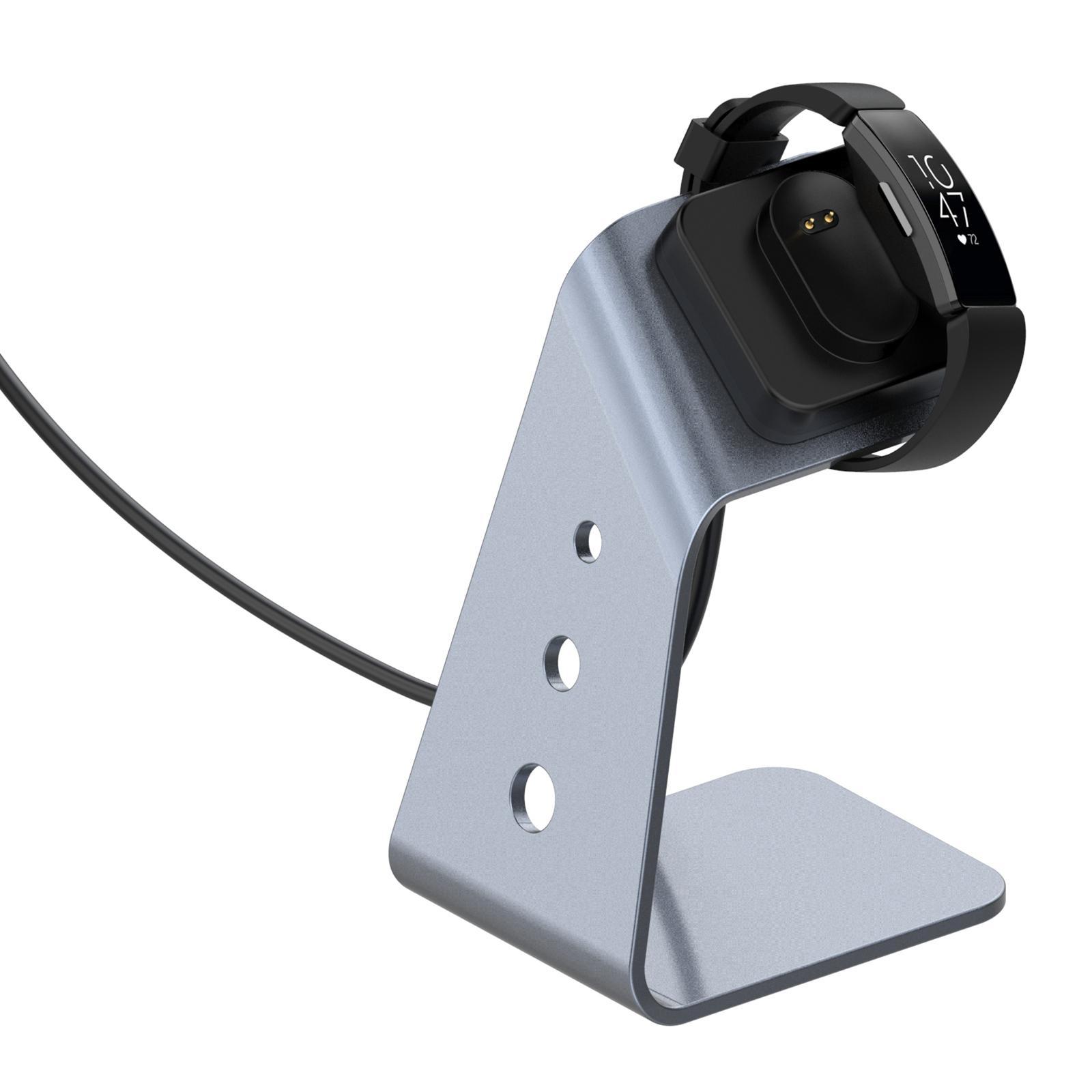 Replacement Charger Dock Holder USB Charging for Watch Grey