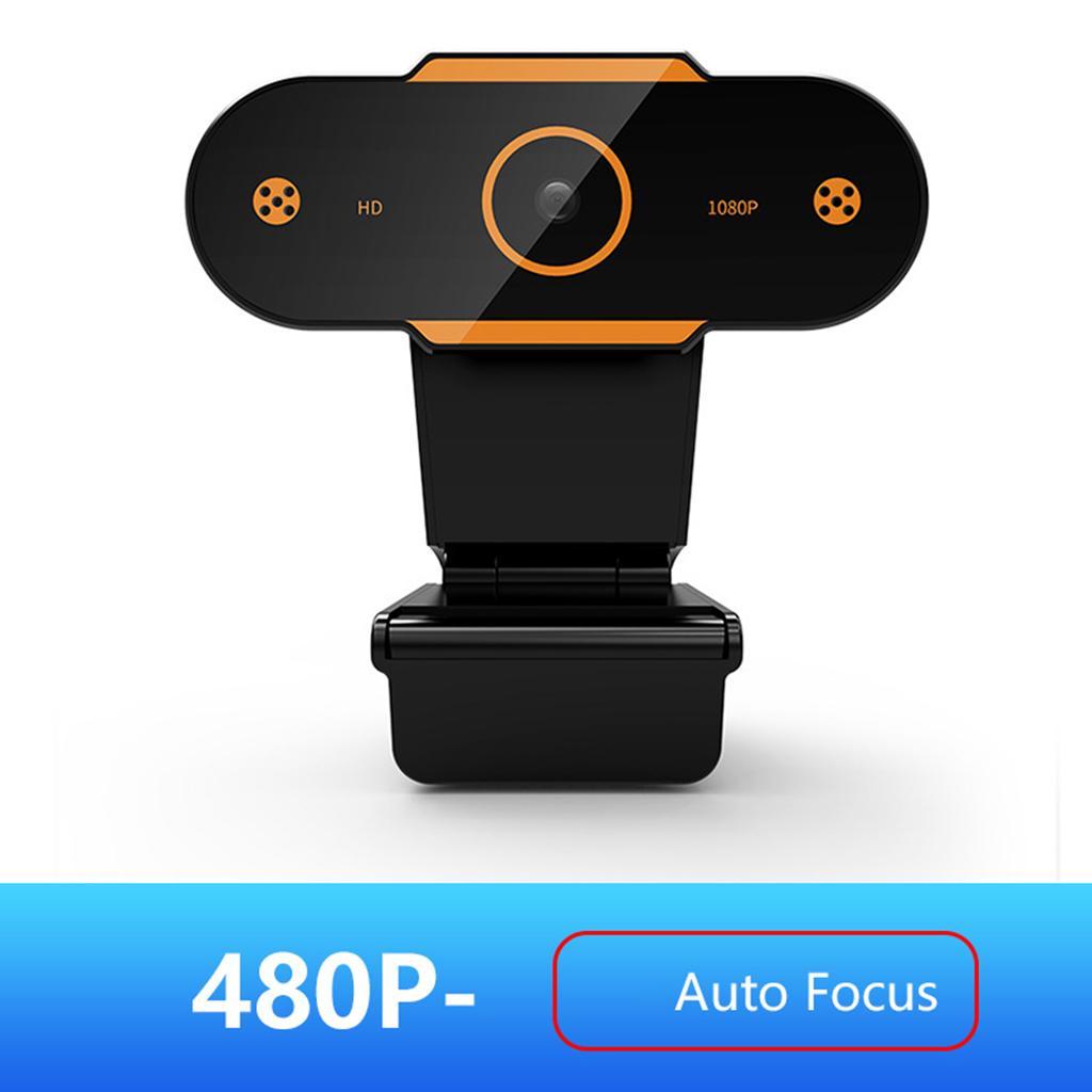 5x Webcam with Microphone, Web Cam USB Camera, Computer HD Streaming Webcam for PC Desktop & Laptop W/Mic, Wide Angle Lens